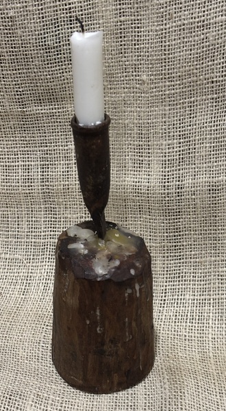 Early Spike Candleholder
