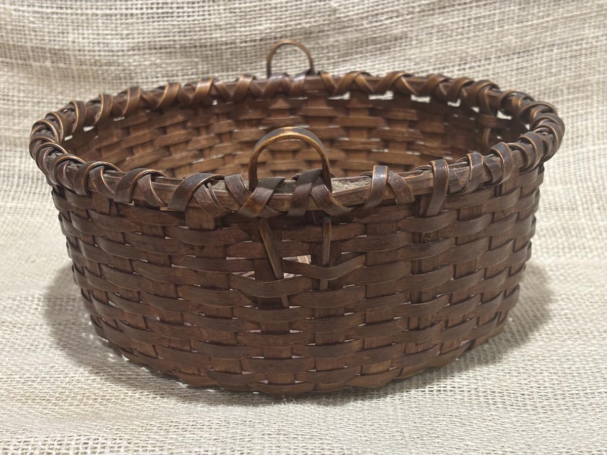 New England Painted Basket