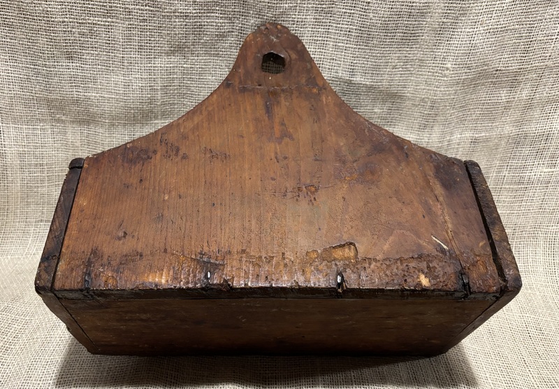 Early Painted New England Candle Box