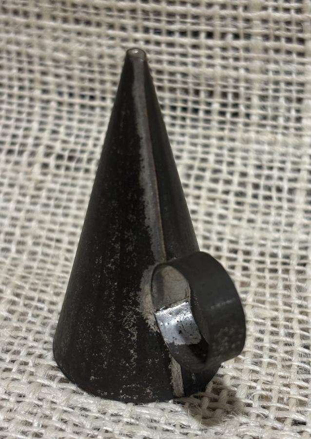Early Witches Hat Candle Snuffer-2 1/4” tall