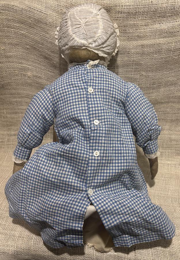 c.1890 Blue Eyed Cloth Doll