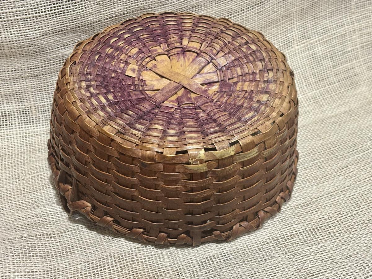 New England Painted Basket