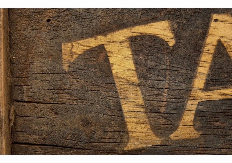 Early Wooden Trade Sign
