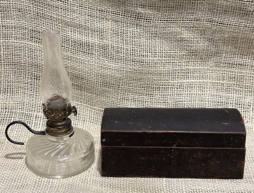 Miniature Painted Dome Top Box