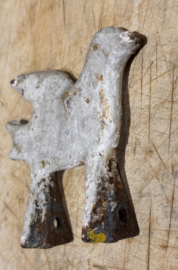 Cast Iron Flying Dove Shooting Gallery Target