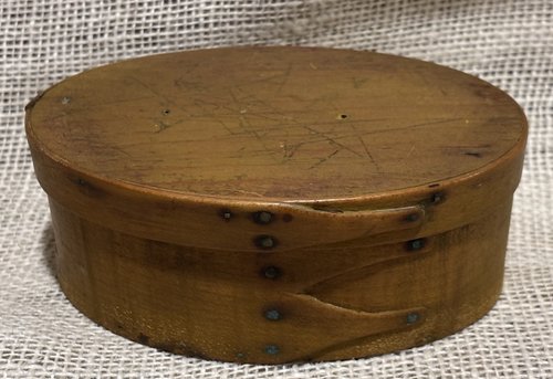 Mustard Painted Shaker Pantry box