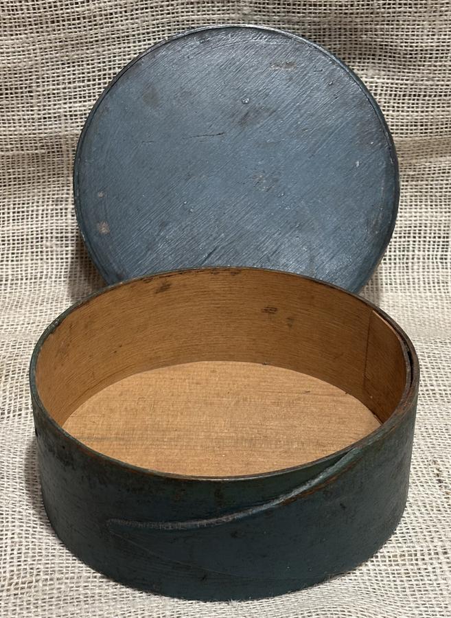 Blue Painted Pantry Box