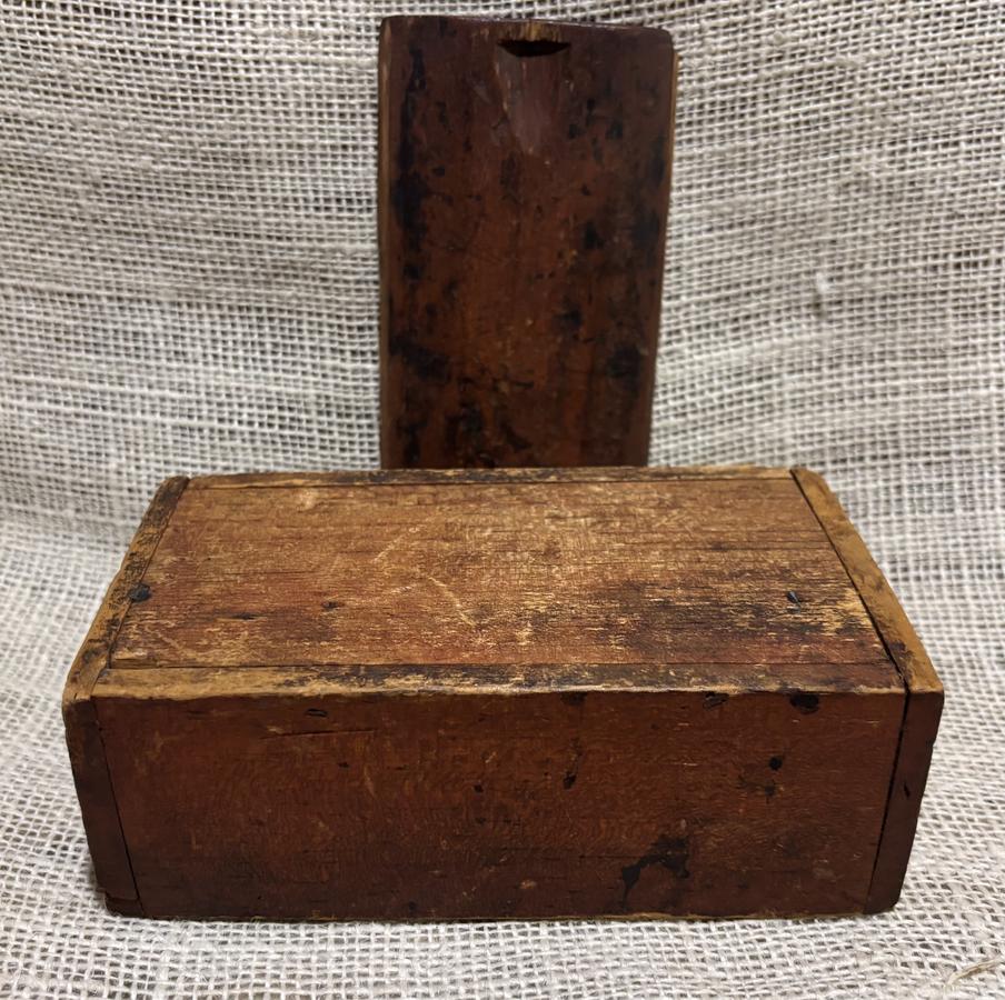Early Painted Spice Box