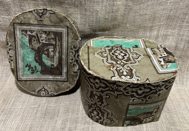 19th Century Wallpaper Box