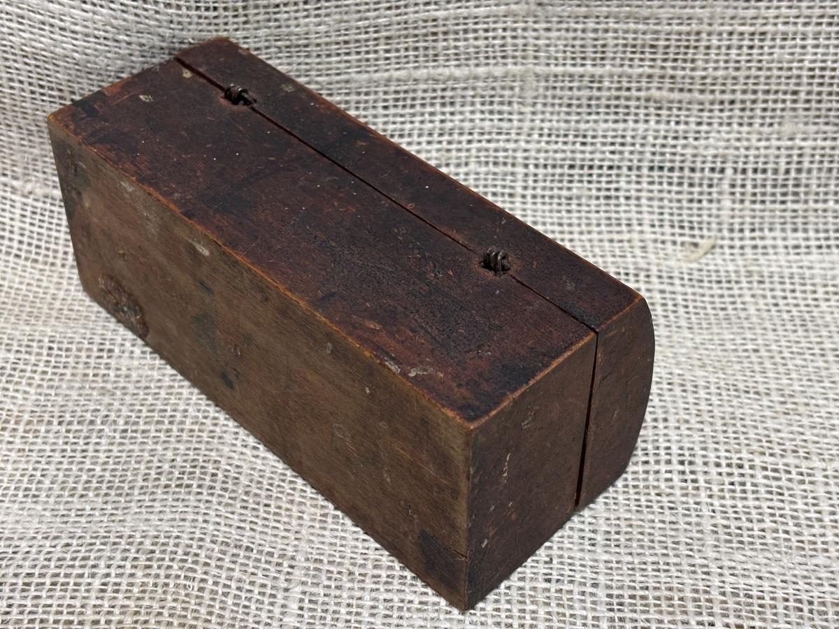 Miniature Painted Dome Top Box