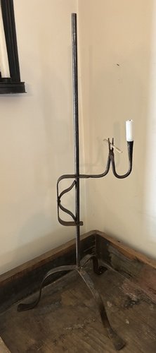 Late 18th/Early 19th Century Iron Lighting Device