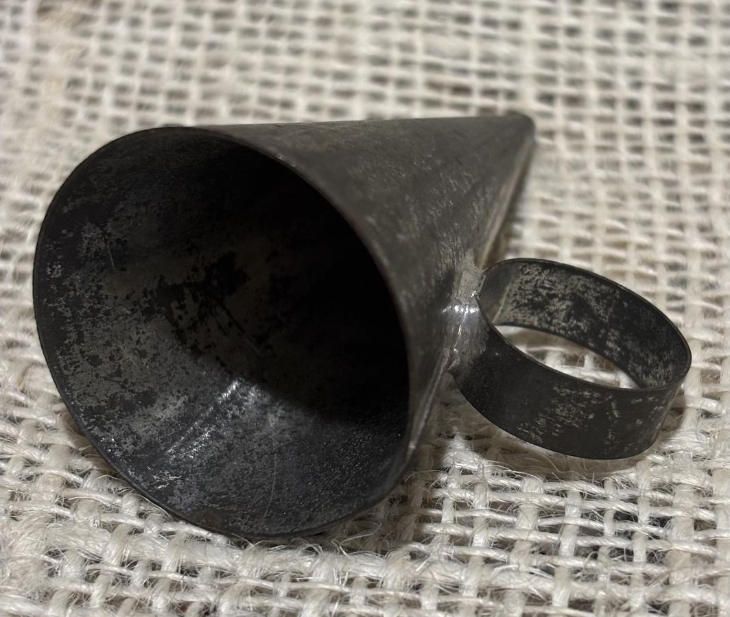 Early Witches Hat Candle Snuffer-2 1/4” tall