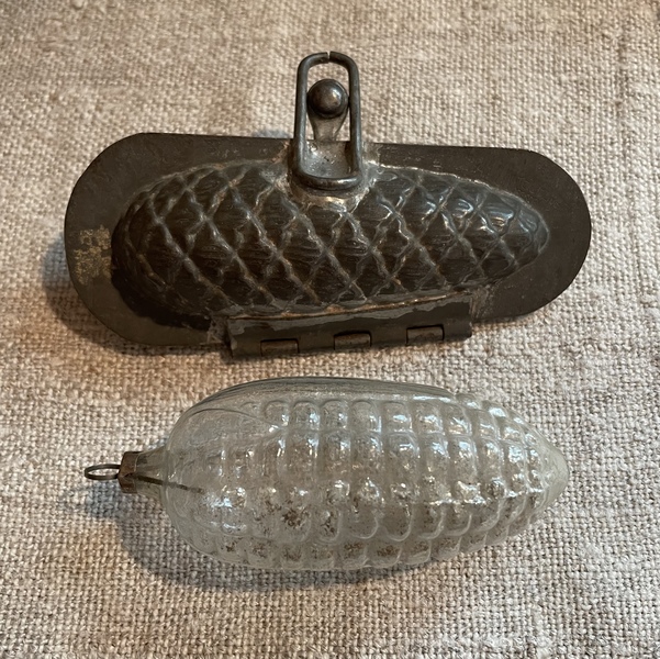 Antique Antone Rieche Pinecone Chocolate Mold