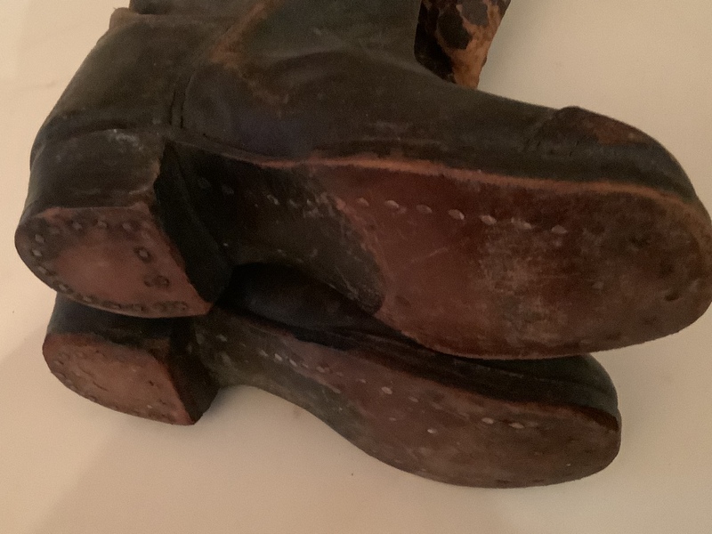 Civil War Era Boys Pair of Leather Boots