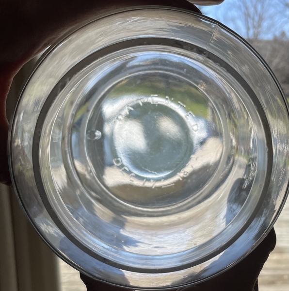 Two apothecary jars