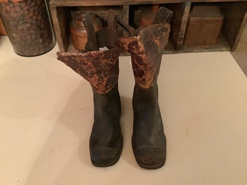 Civil War Era Boys Pair of Leather Boots
