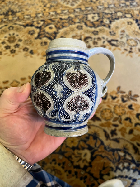 1680’s Stoneware Westerwald Tavern Jug