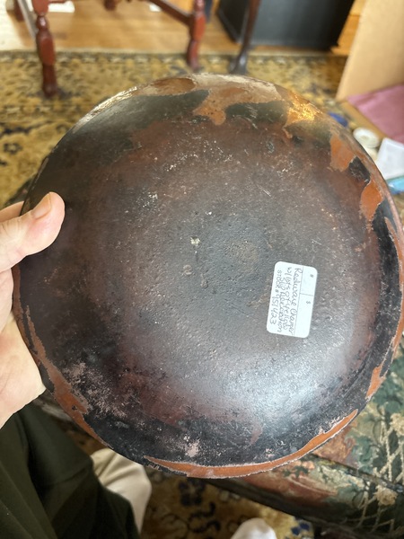 18th /19th century red-ware design pa. Charger