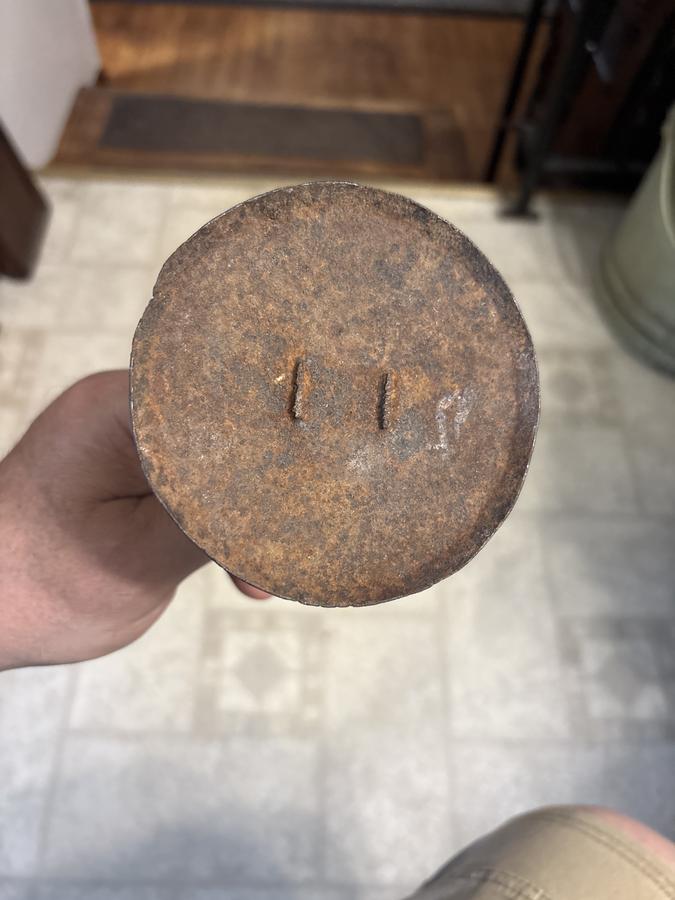 18th century tab bottom wedding band Candl stick