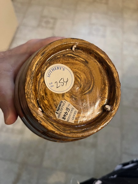 Rare 18th Century Agate Canteen English Stoneware