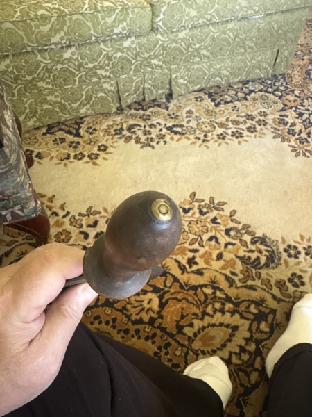 18th /19th century herb / food chopper With heart