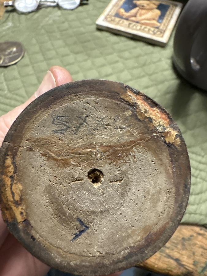 19th century pa. Painted lehnware spice spice