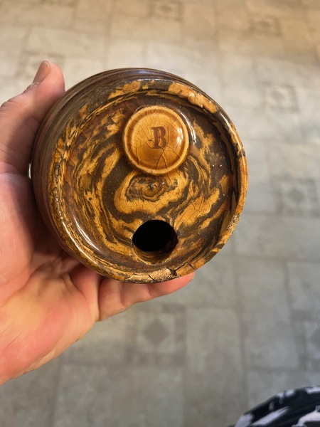 Rare 18th Century Agate Canteen English Stoneware
