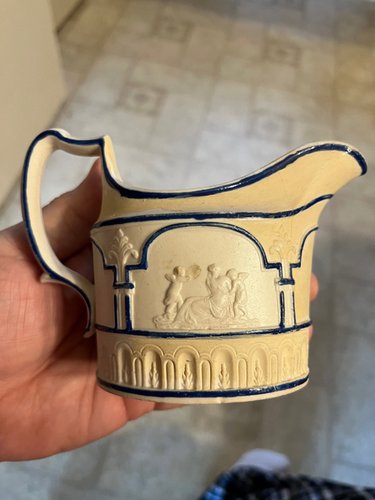 Early 19th Century Castleford Salt Glaze Creamer