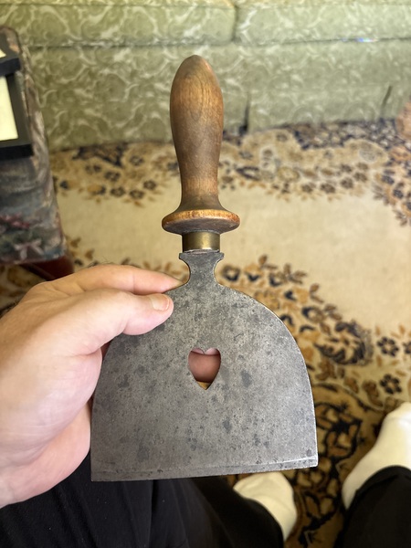 18th /19th century herb / food chopper With heart