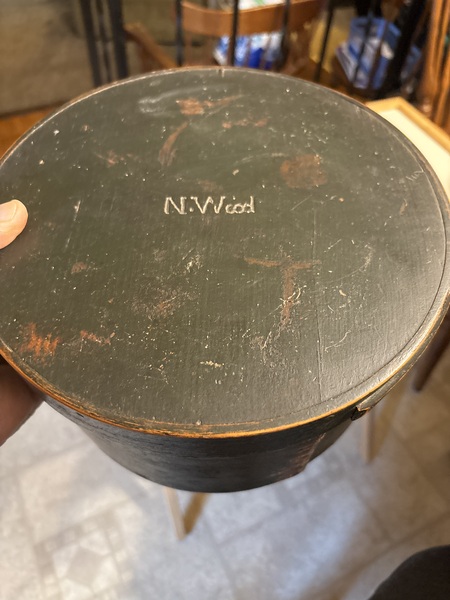 Thick walled best signed original painted pantry