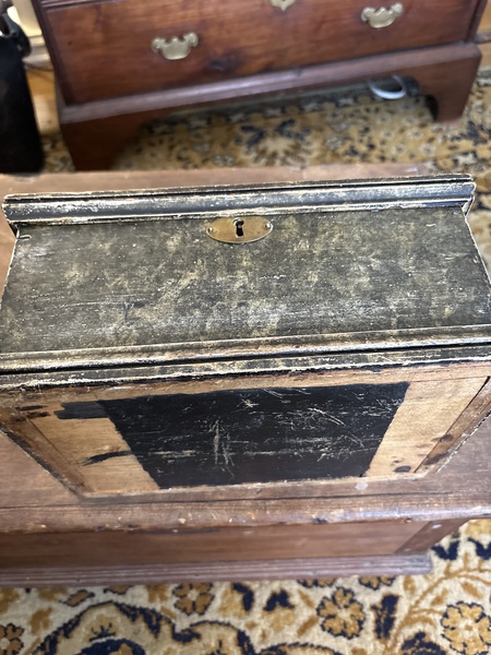 Early 19th century NH painted small document box