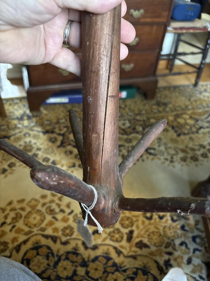 18th century hanging herb/ candle drying rack