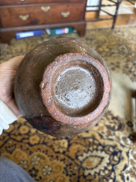 18th century valley of Va. cooking vessel Redware