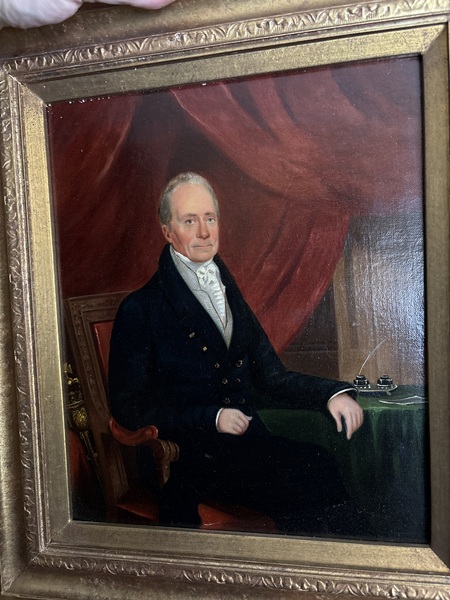 Early 19th century American painting on canvas