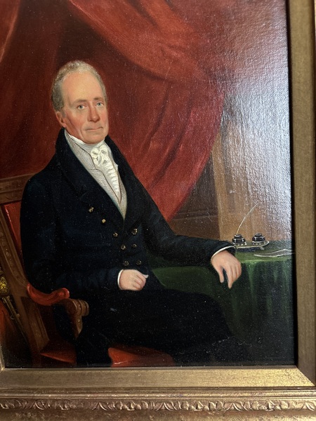 Early 19th century American painting on canvas