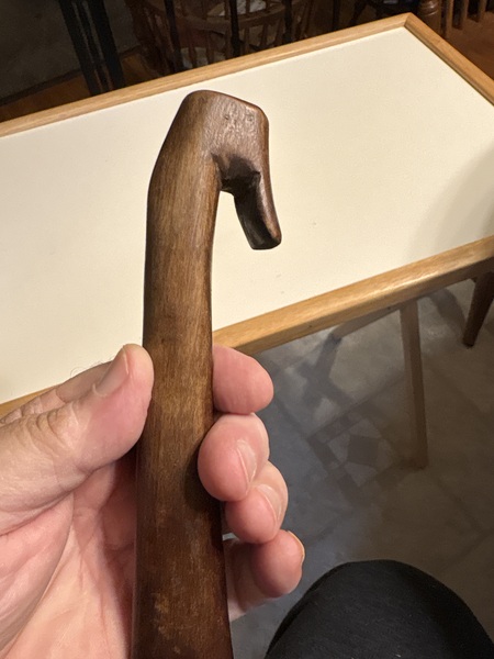 18th century American super rich patina scoop