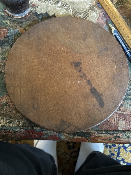 18th early 19th century treen -ware cutting board