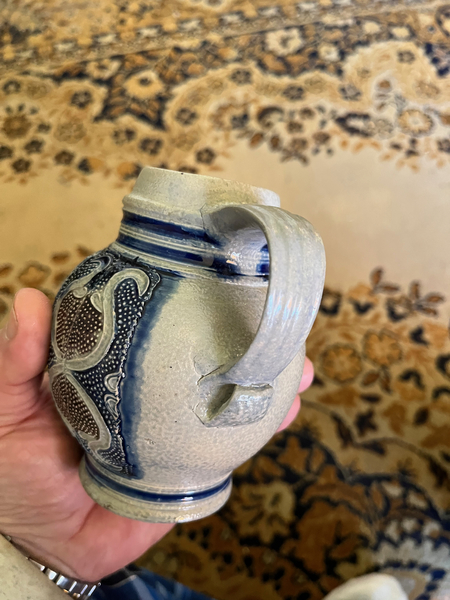 1680’s Stoneware Westerwald Tavern Jug