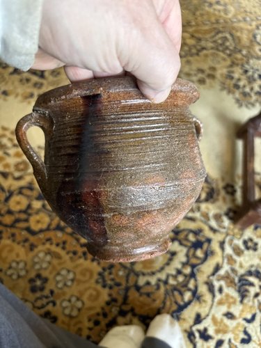 18th century valley of Va. cooking vessel Redware