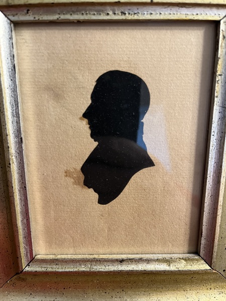 1820 Cut & Pasted Silhouette Early 19th Century