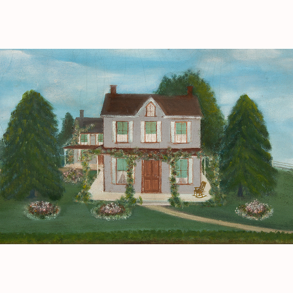 Oil on academy board