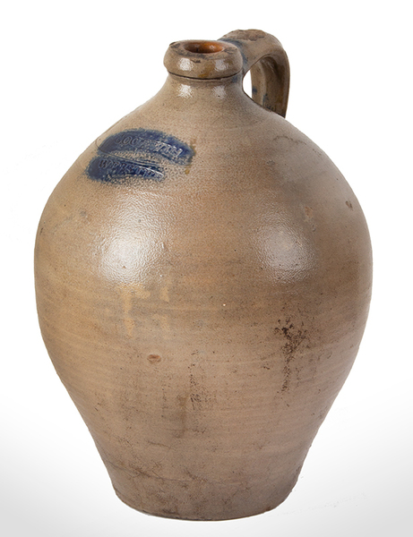 Stoneware Jug, Hartford, Ct.