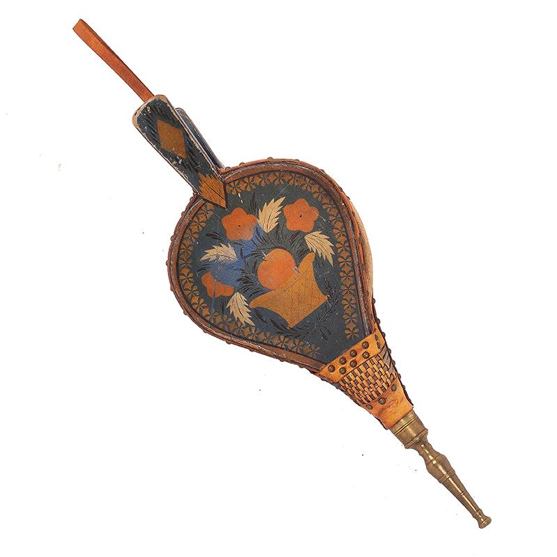 Painted Federal Fireplace Bellows