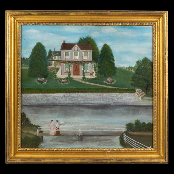 Oil on academy board