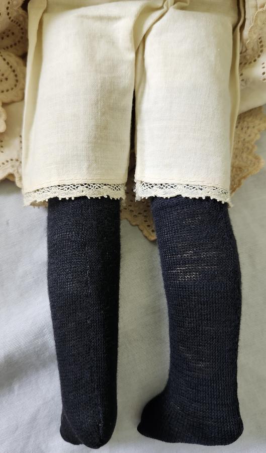 Ca. 1900 New England Folk Art No Face Rag Doll