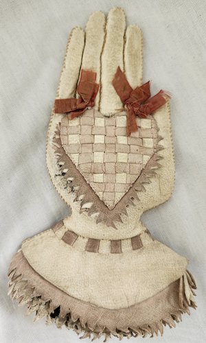 Ca. 1900 Heart in Hand Pen Wipe Ex McClard Segotta