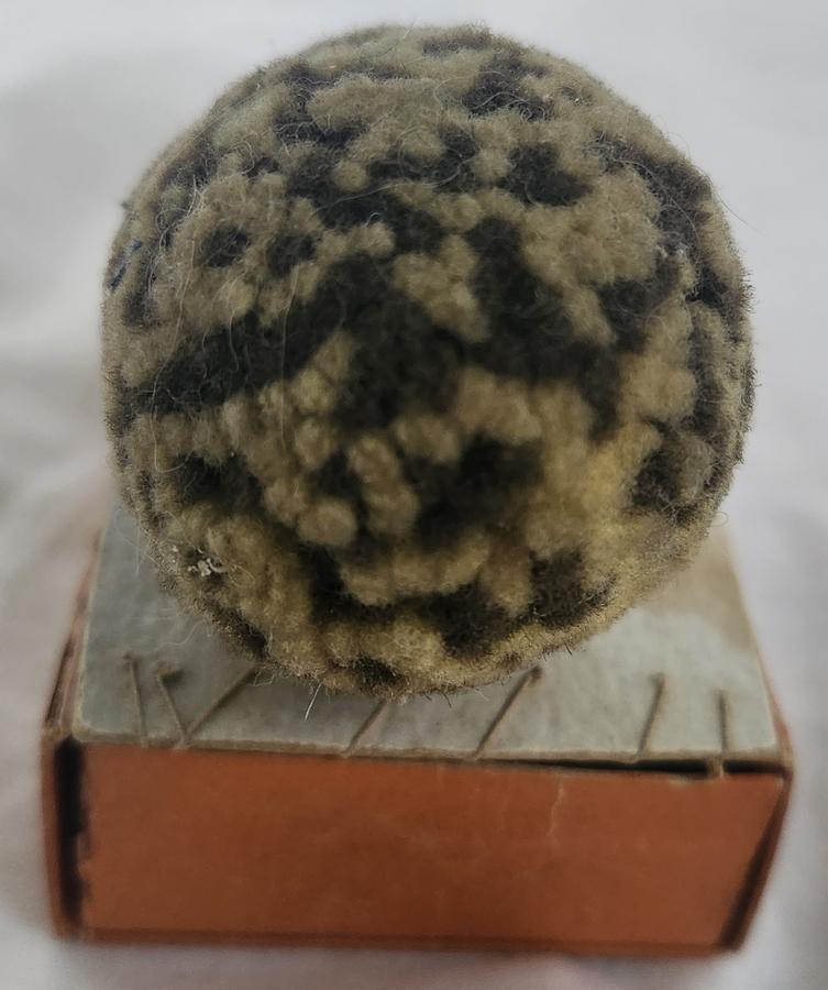 Antique Folk Art Baby Chick Pin Cushion/Pin Keep