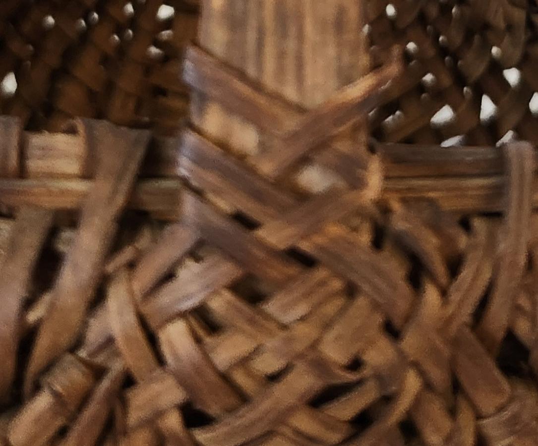 19th C. Miniature Appalachian Buttocks Basket