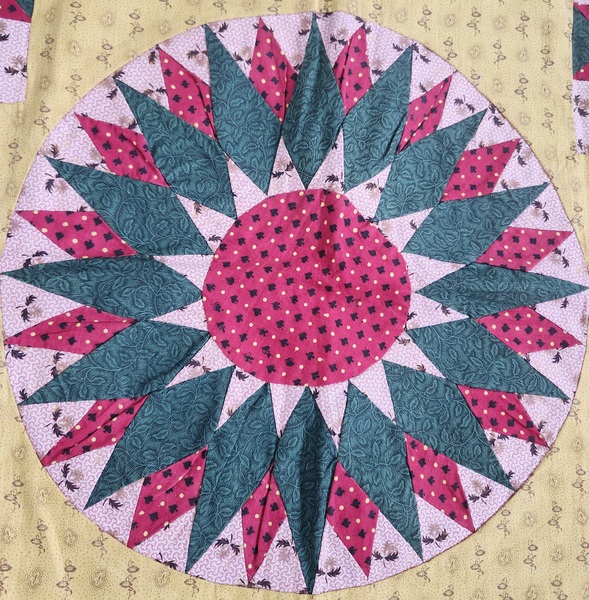 **Mint 19th C. Lancaster Co. PA. Pieced Pillowcase
