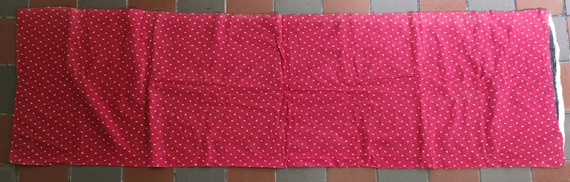 **2 Antique PA. Folk Art Quilt Block Bolster Cover